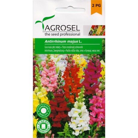 Seminte flori Gura Leului melanj Agrosel - 1 gr.