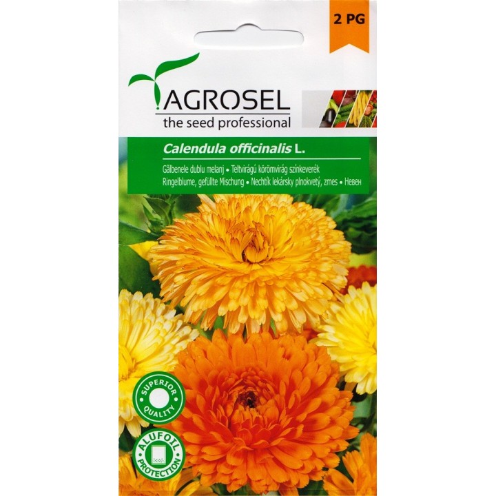 Seminte Galbenele dublu melanj Agrosel - 2 gr. Seminte Galbenele dublu melanj Agrosel - 2 gr.