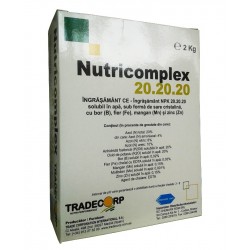 Ingrasamant NUTRICOMPLEX NPK 20-20-20 + ME - 2 kg, Tradecorp