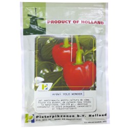 Seminte Ardei gras YOLO WONDER PPZ Olanda - 10 g