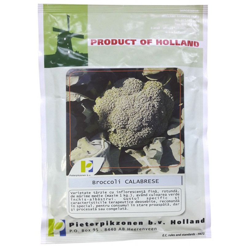 Seminte Broccoli CALABRESE PPZ Olanda - 10 g