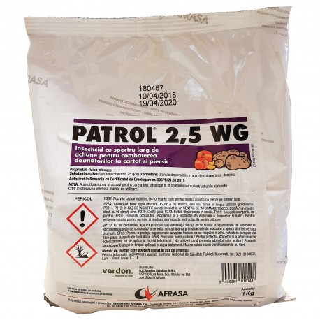Insecticid Patrol 2.5 WG - 1 kg.