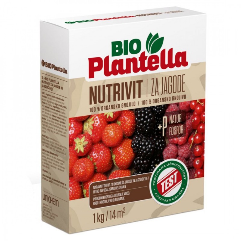 Ingrasamant Bio Plantella Nutrivit pentru arbusti fructiferi - 1 kg.
