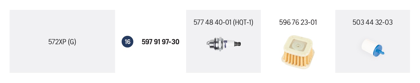 Kit de intretinere drujba Husqvarna 597919730