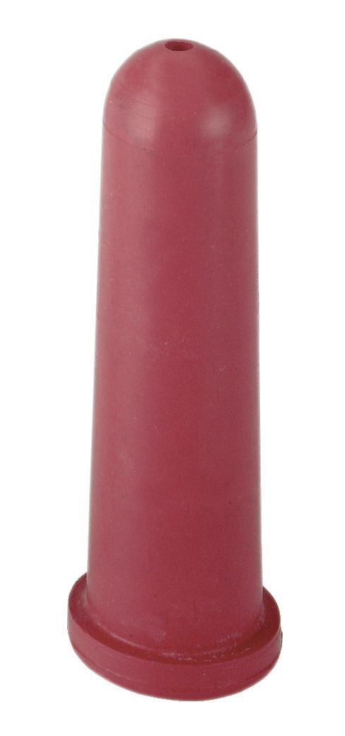 Suzeta rosie cu gaura rotunda Kerbl