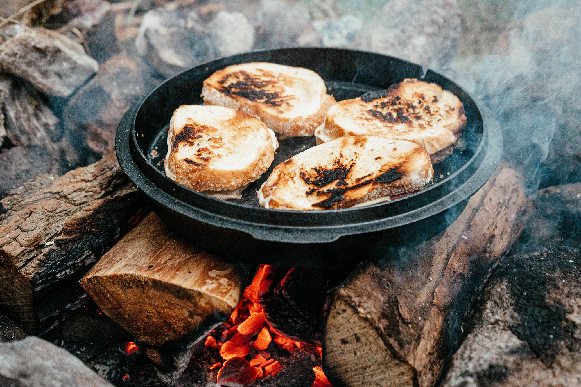 Capac grill pentru tigaie fonta Valhal Outdoor VHLID25